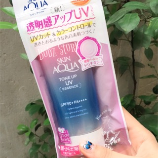 [BILL MỚI]Kem chống nắng SKIN AQUA Tone Up UV SPRAY SPF 50+ PA++++