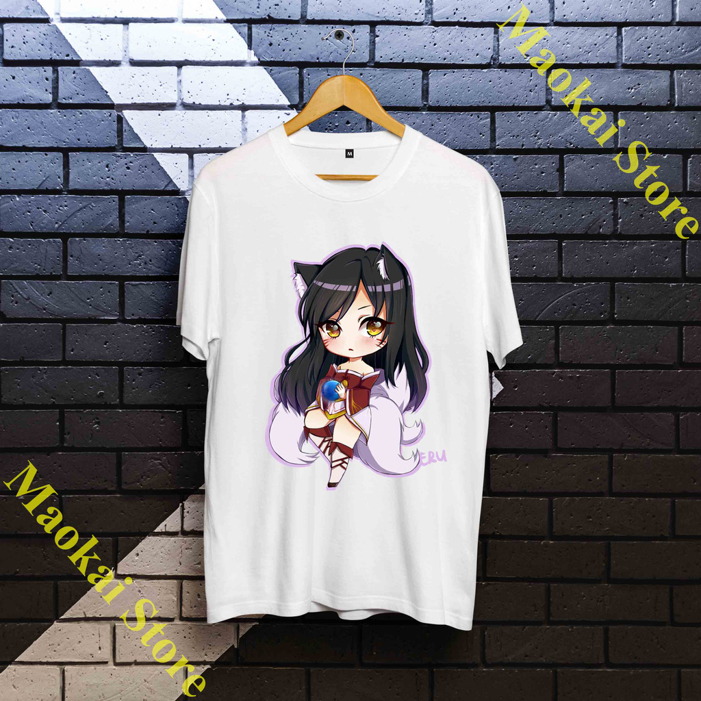 Áo Phông Ahri - Áo Phông Liên Minh Huyền Thoại phong cách cá tính - cực chất và đẹp - LOL-002