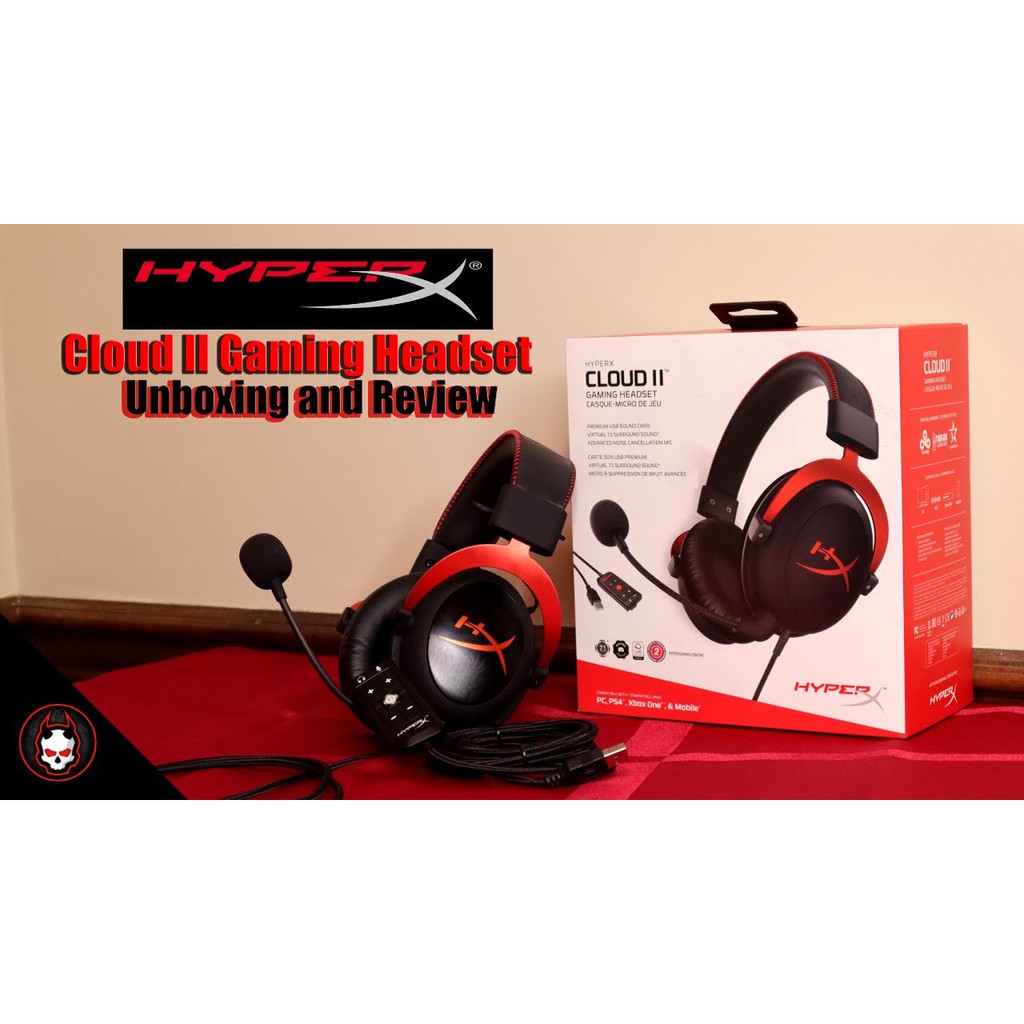 [ GIÁ SỐC ] - [ HOT ] - [ RẺ VÔ ĐỊCH ] - Tai nghe Kingston HyperX Cloud 2 - Chính Hãng Việt Nam - Mới 100%