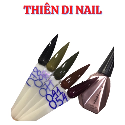 Sơn gel VANDONNIE bảng màu 41-98 Thiên Di Nail