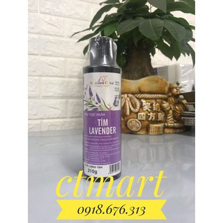 Màu nước tím hoa cà unicorn 210gr.