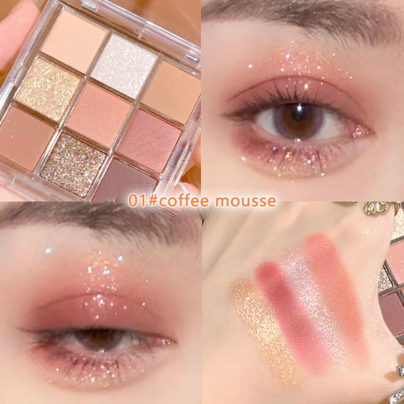 [Hàng mới về] Bảng phấn trang điểm mắt SUIKONE 9 màu sắc lì chống thấm nước lâu trôi | BigBuy360 - bigbuy360.vn