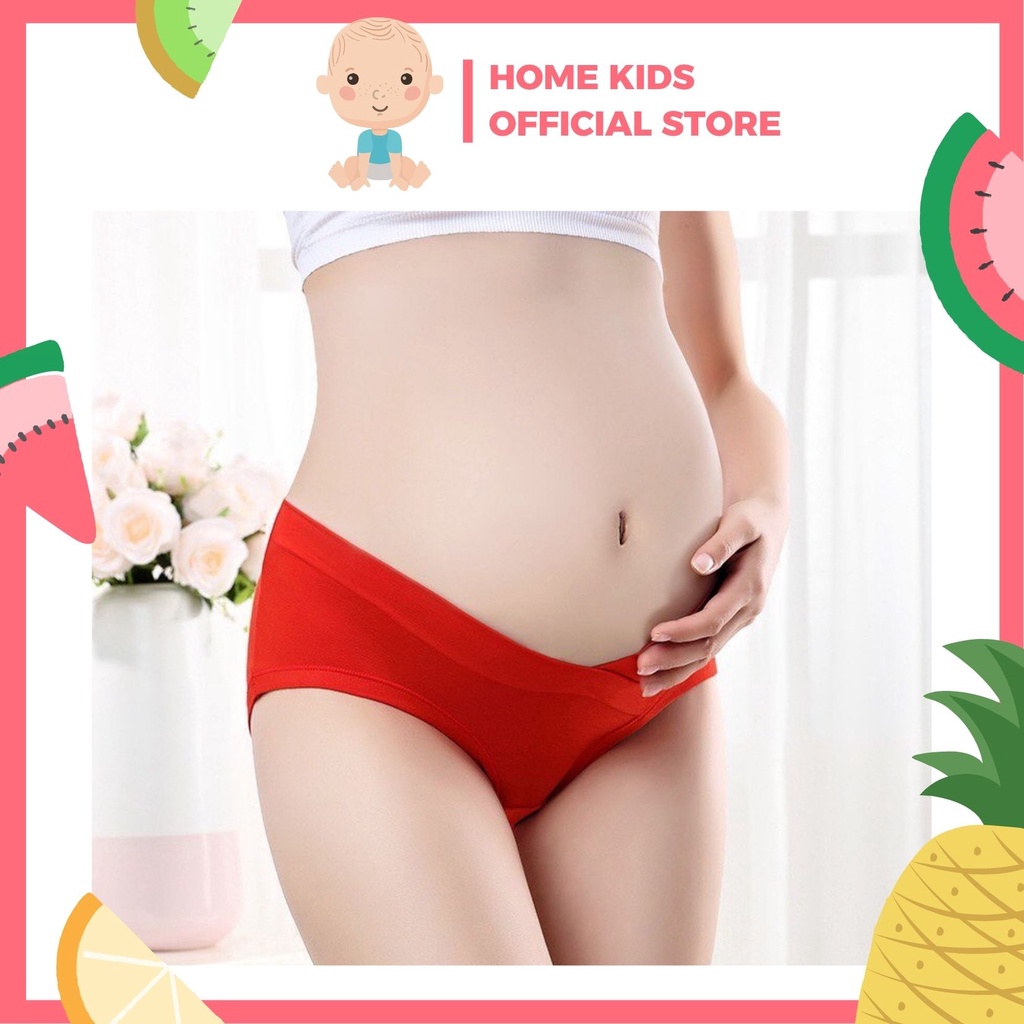 [HCM - CAO CẤP] Quần Lót Bầu Cạp Chéo Cho Mẹ Bầu