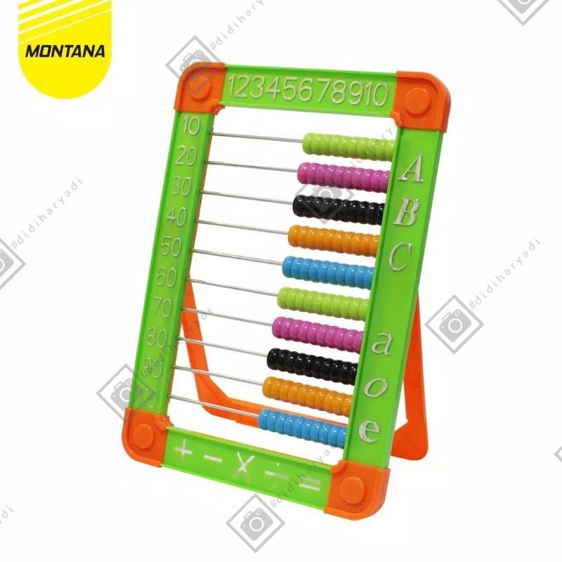 Bàn Tính Abacus Cỡ Lớn 25 cm X 18 cm Thiết Kế Dễ Thương