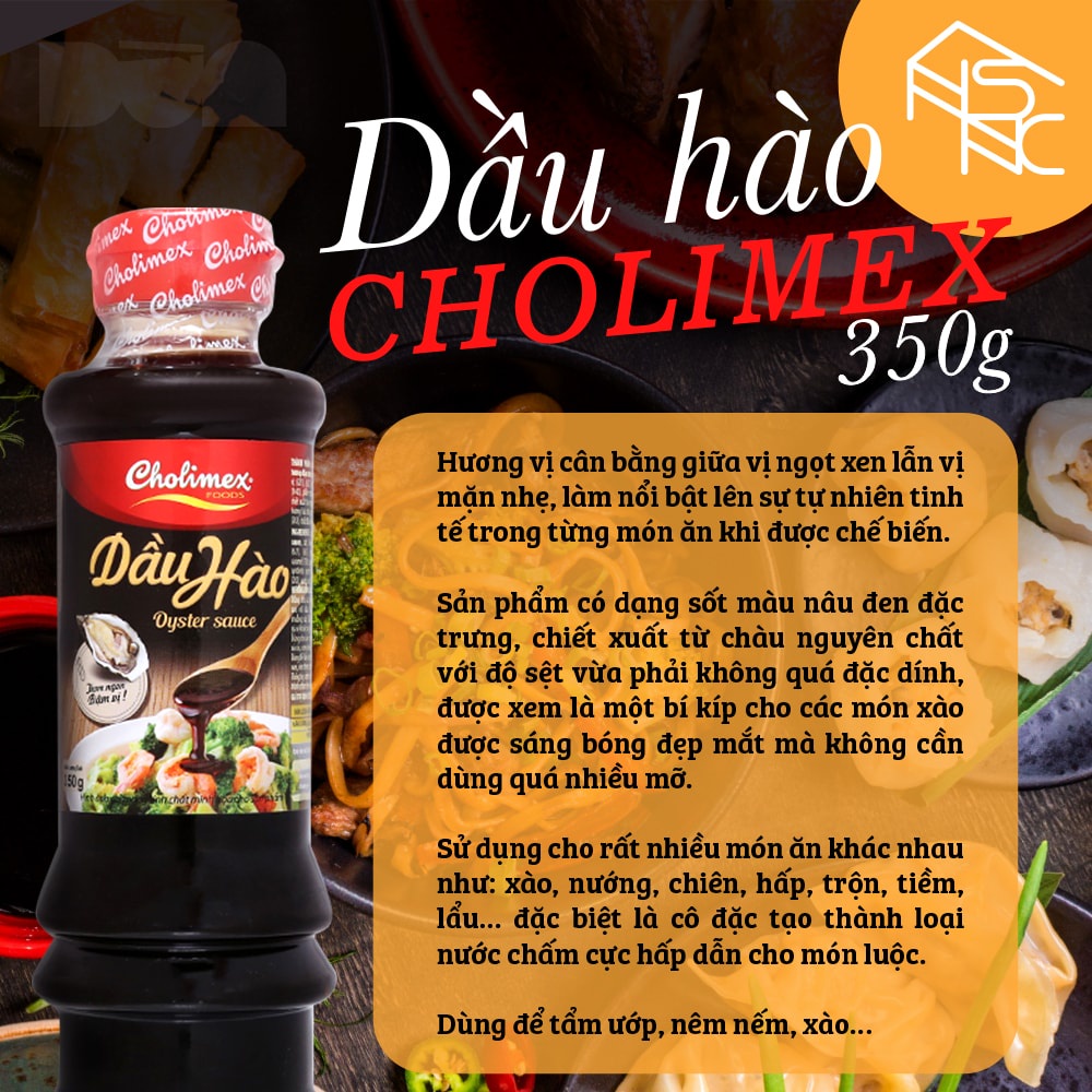 Dầu hào Cholimex 350g