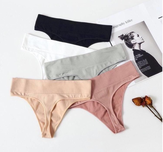 [Mã WASTDEP giảm 5K đơn bất kì] [CÓ BIGSIZE Quần lót lọt khe bảng chữ ALLMIX cạp cao/cạp thấp | BigBuy360 - bigbuy360.vn