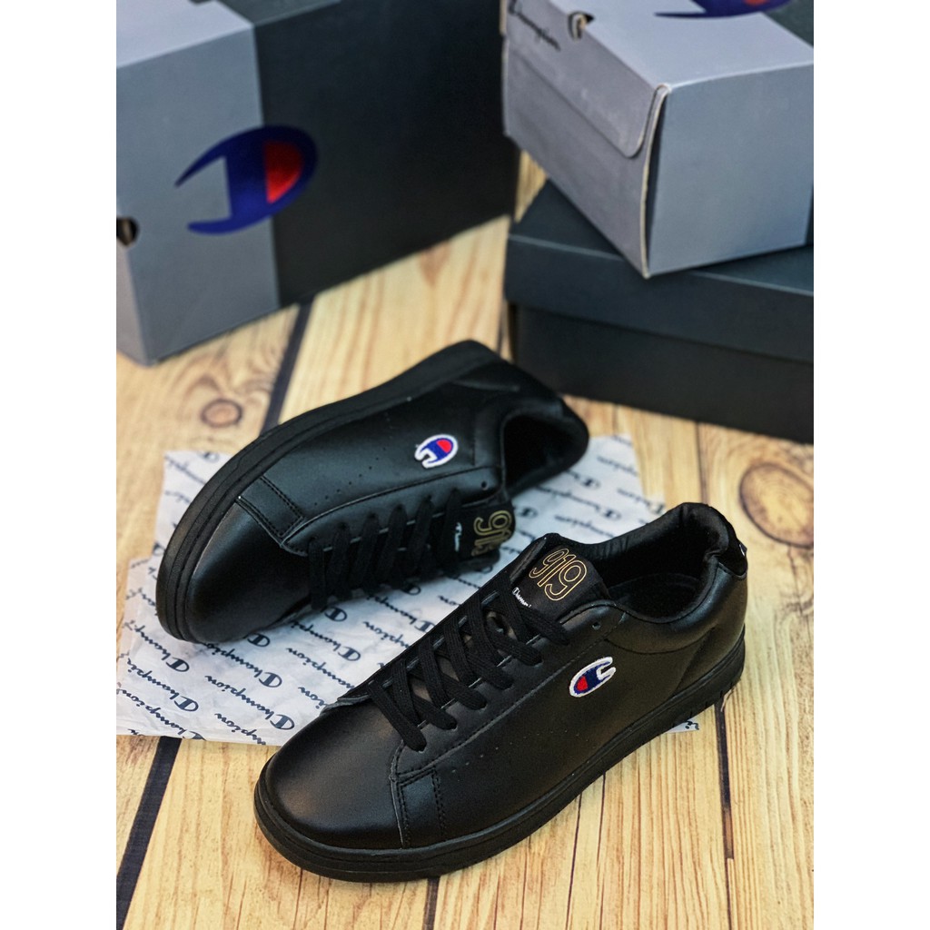 Giày Champion nam nữ thời trang da cao cấp nhẹ êm