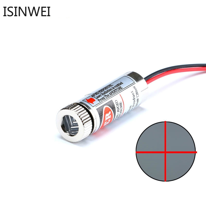 Đầu diode laser đỏ 650nm 5mW có thể điều chỉnh