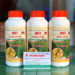 Phân Bón Lá cây Mít - Hạn chế xơ đen, sượng xanh, trái to , múi to dày, cơm vàng.