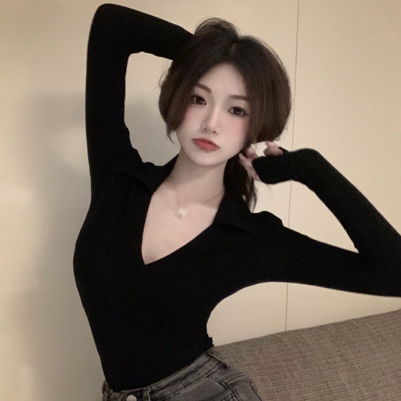 Bộ Bodysuit Một Mảnh Cổ Chữ V Màu Sắc | BigBuy360 - bigbuy360.vn