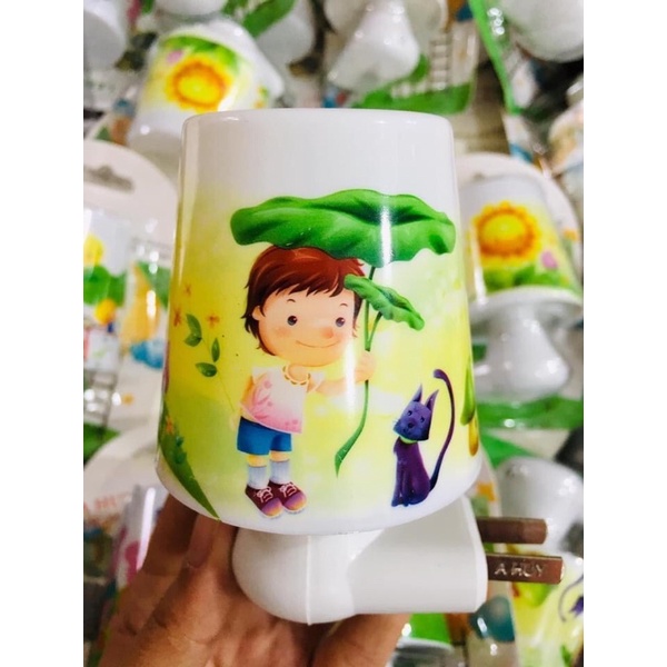 Đèn ngủ cảm ứng hình nấm, đèn ngủ hình dễ thương