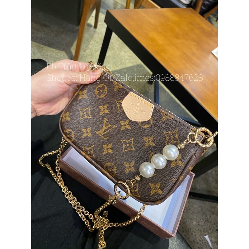 Túi Chữ LL Xích Ngọc Size 18cm Xịn sò | BigBuy360 - bigbuy360.vn