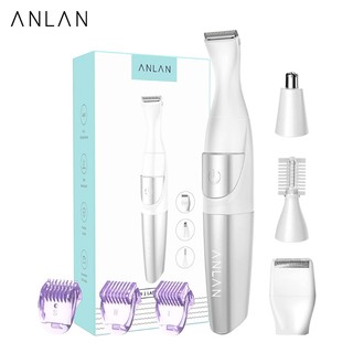 Máy Cạo Lông ANLAN 4 Trong 1 VIO Dành Cho Vùng Da Dưới Cánh Tay Lông Bikini Cơ Thể