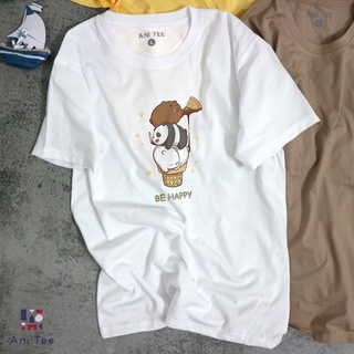 [PREMIUM ] ÁO THUN CHẤT LIỆU 100% COTTON GẤU BE HAPPY