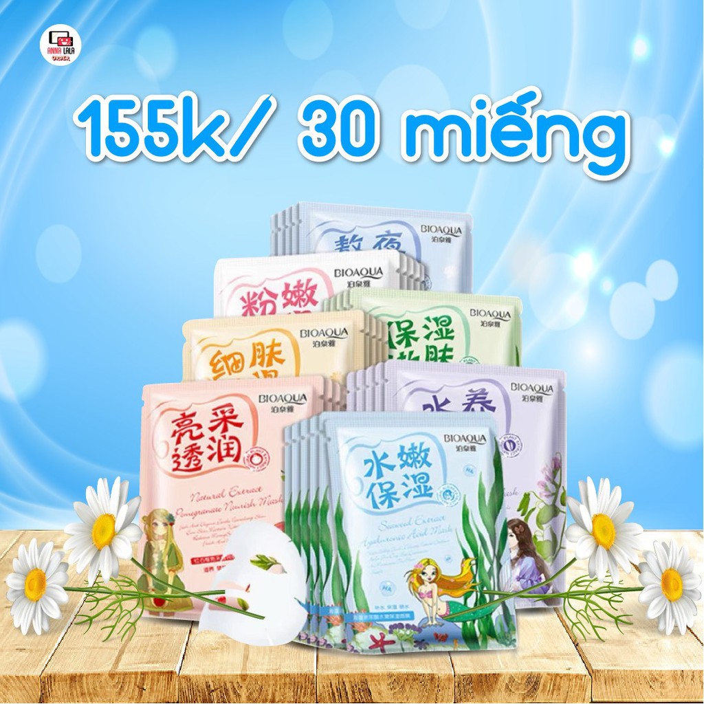 [SẴN] Mặt nạ dưỡng trắng cấp ẩm Bioaqua
