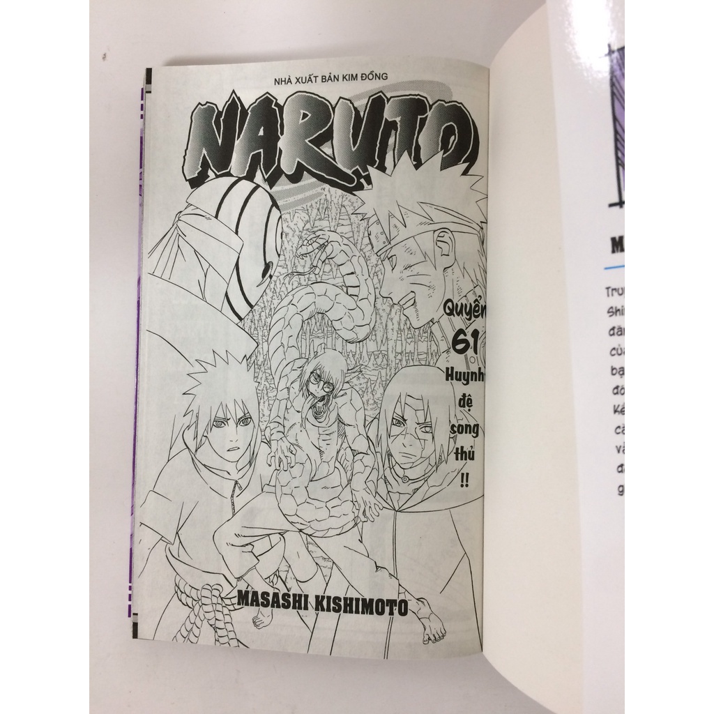 Sách - Naruto - Tập 61