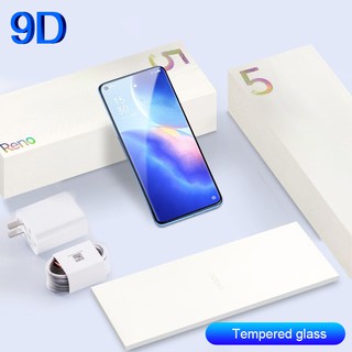 Miếng dán full màn hình 9D cho OPPO Reno 5 4 4Z 4F SE Lite 3 2F 2Z 10X ZOOM