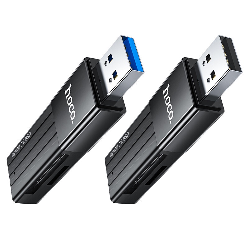 Đầu đọc thẻ nhớ HOCO HB20 2 trong 1 USB 3.0/ 2.0 OTG tiện dụng