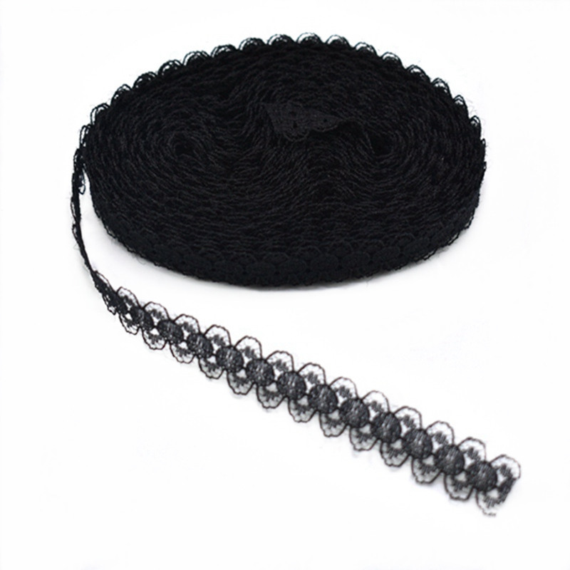 Cuộn Dây Ruy Băng Ren 10M 14mm Tự Làm Thủ Công Đa Ứng Dụng