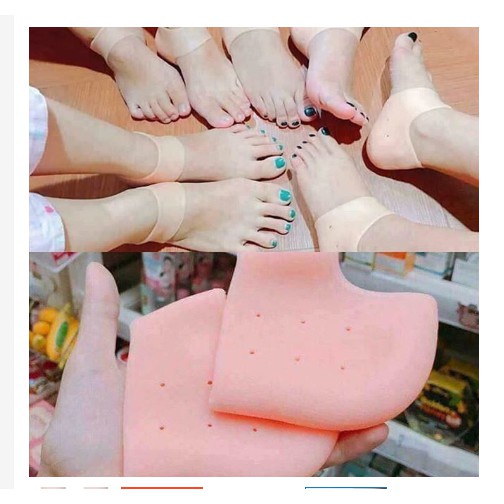 [SET 2] ĐỆM GÓT CHÂN CAO SU SIÊU MỀM - CHỐNG NỨT GÓT