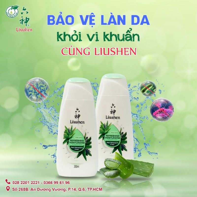 MUA 1 TẶNG 1 SỮA TẮM LIUSHEN THỂ TÍCH 200ML