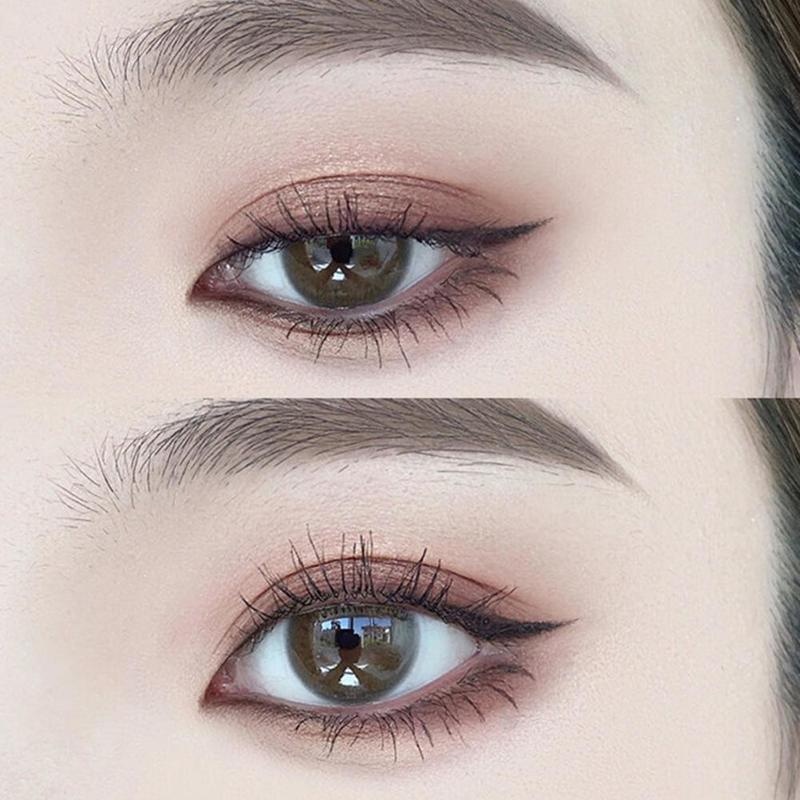 Bảng Phấn Mắt 2 Màu Lì/Nhũ Ánh Kim Kháng Nước Nhỏ Gọn Tiện Lợi