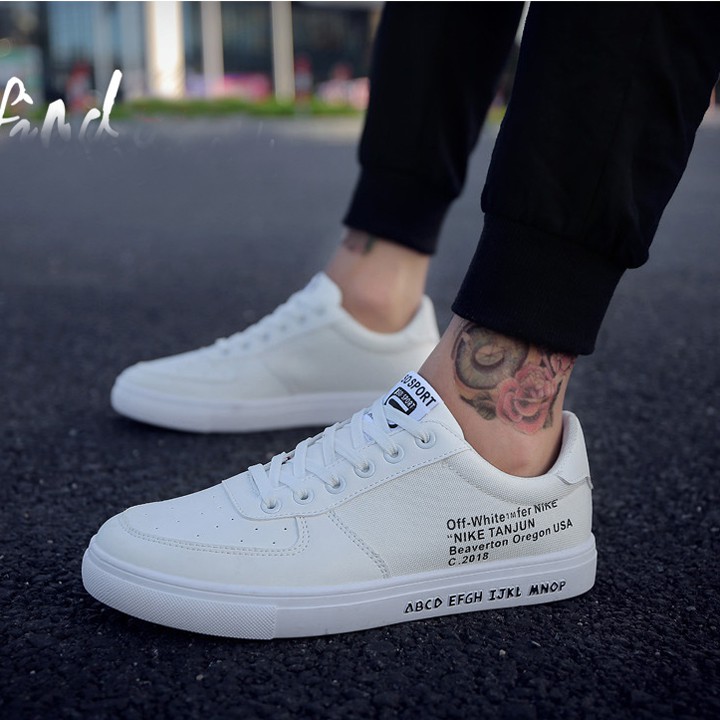 Giày thể thao nam sneaker da cao cấp G506 [Video] | BigBuy360 - bigbuy360.vn