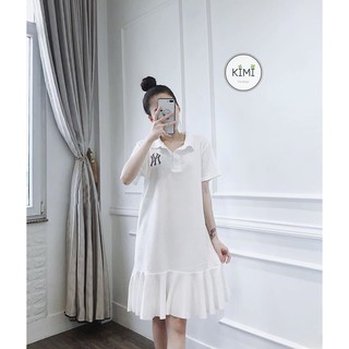 Váy coton đuôi cá chữ NY