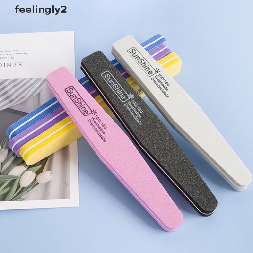 Bộ 10 Cây Dũa Móng Tay Có Thể Giặt Tiện Dụng