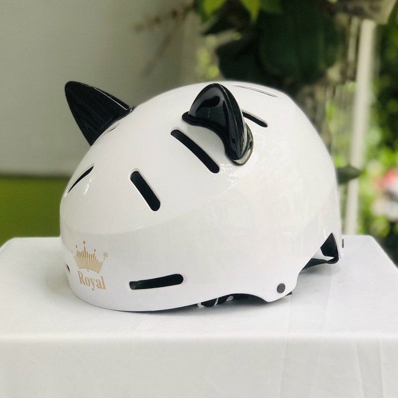 MŨ TAI MÈO ROYAL POC 05 cực đẹp, size bé cho trẻ em và người lớn vòng đầu nhỏ.