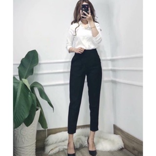 Quần Baggy Basic Lưng Huyền Thoại