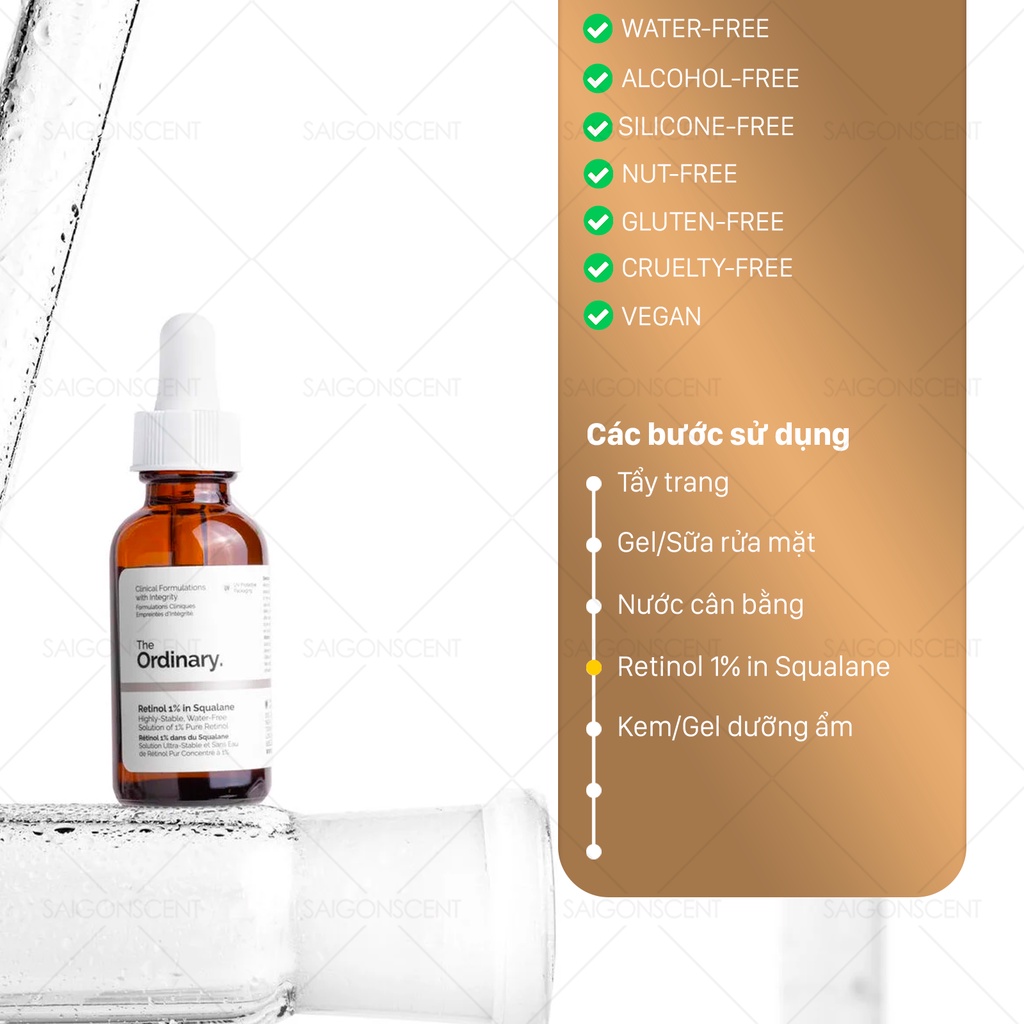 Tinh Chất The Ordinary Retinol 1%