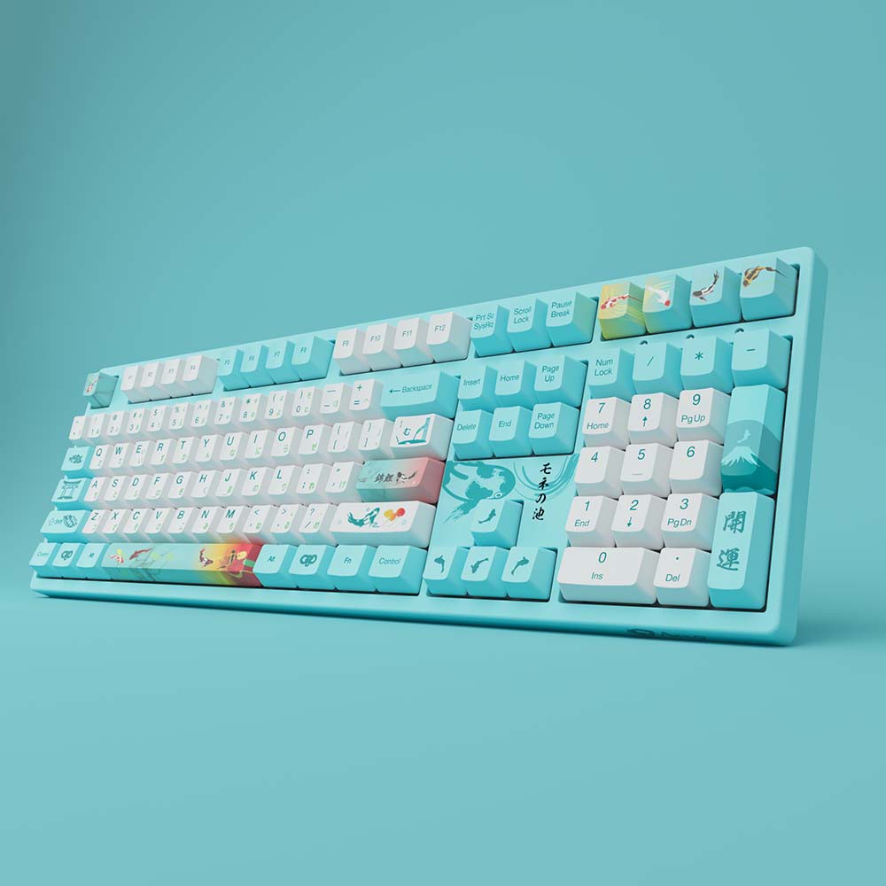 Bàn Phím Cơ AKKO 3108 v2 Monet’s Pond - Akko Switch V2 - Hàng Chính Hãng