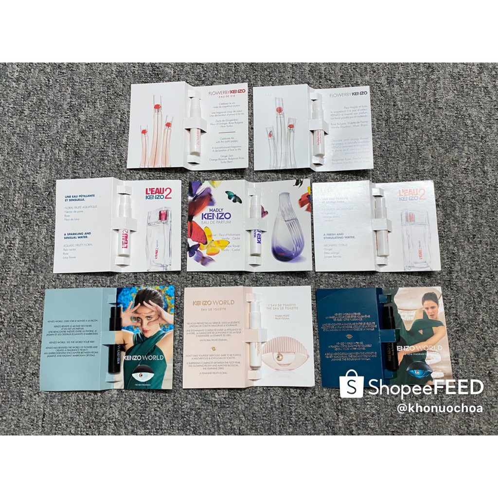 💥 Mẫu thử nước hoa Kenzo chính hãng