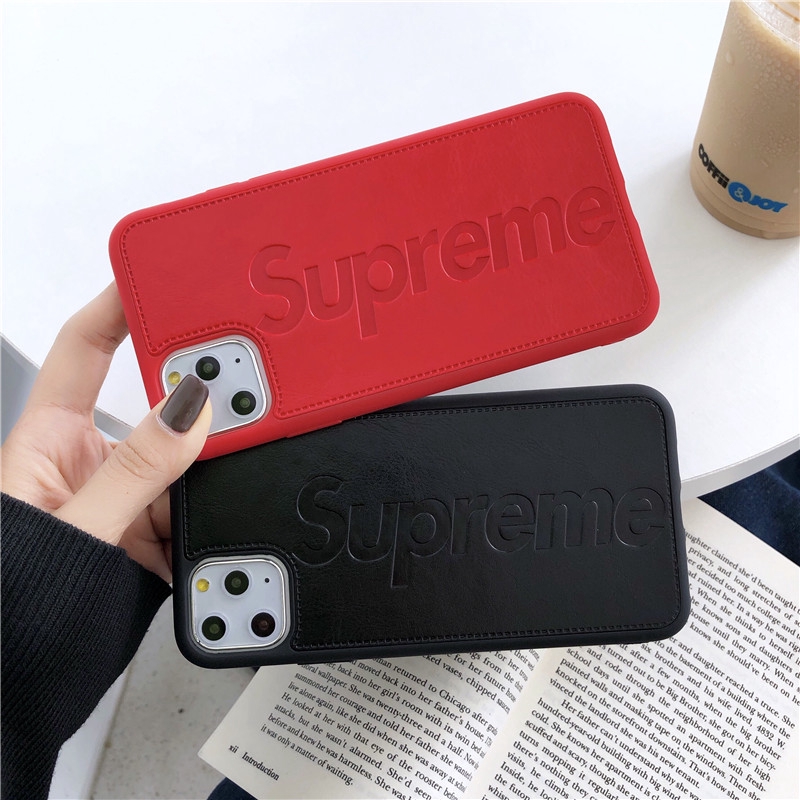 ÔỐp điện thoại trơn logo Supreme cho iPhone 6 / 6S / 7 / 8 Plus / X / XS / XR / XS MAX / iPhone 11