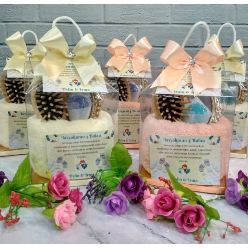 Quà lưu niệm 4 tháng / 7 tháng / hampers aqiqah