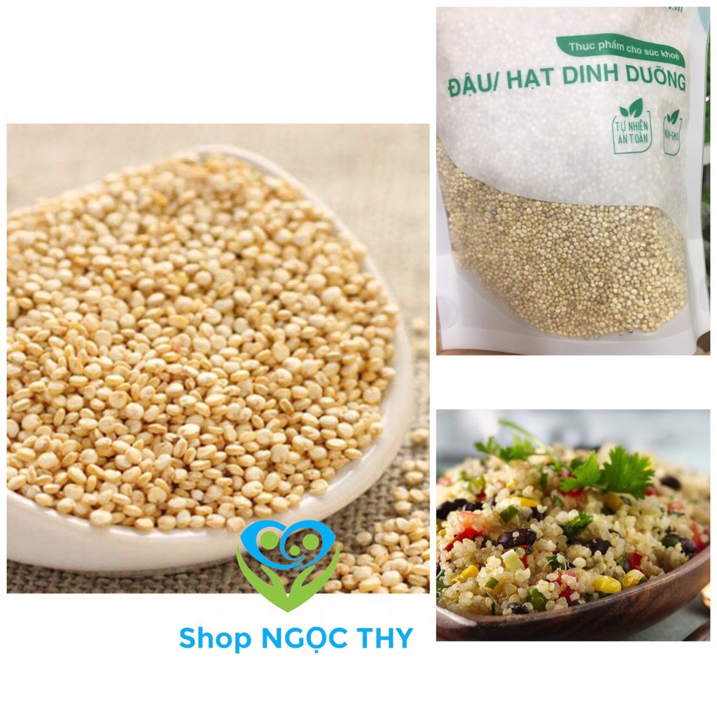 Hạt diêm mạch trắng (hạt Quinoa trắng) ăn kiêng giảm cân nhập khẩu Nam Mỹ