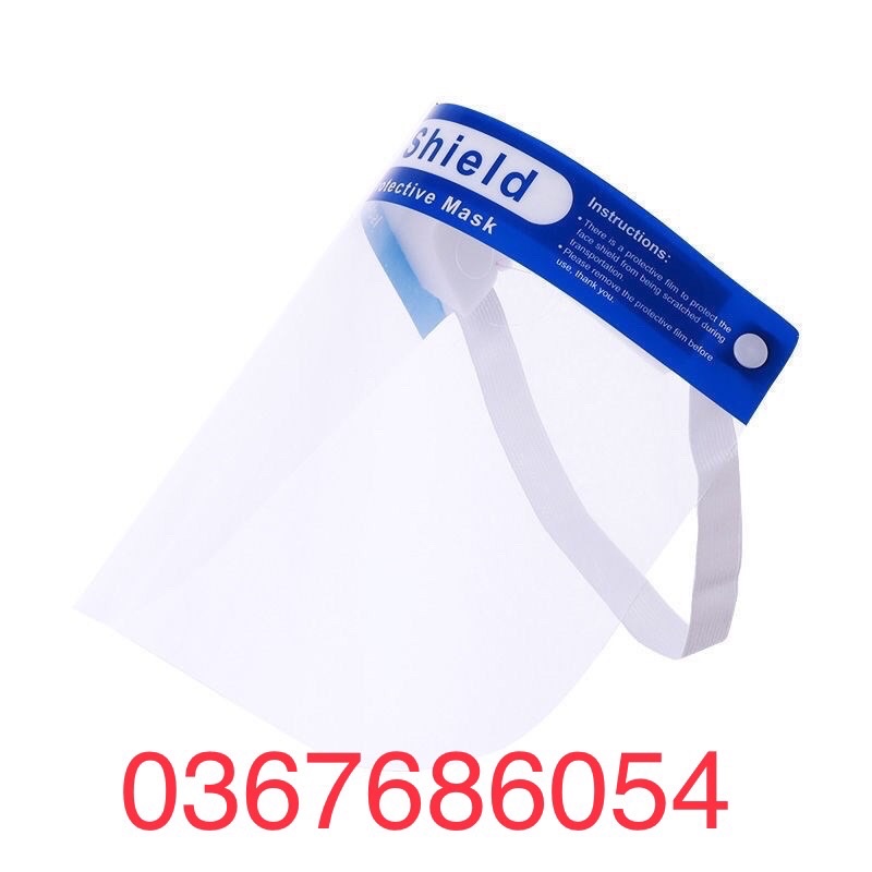 Kính che mặt trong suốt,kính chống dịch bệnh ,kính chống giọt bắn y Tế DÂY THUN