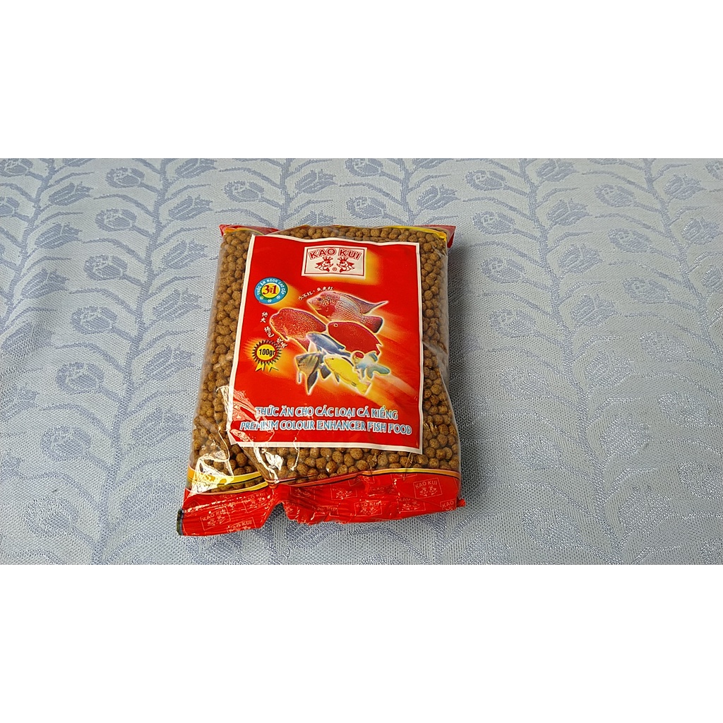 Thức ăn cho cá cảnh Kaokui, bịch 100gr.