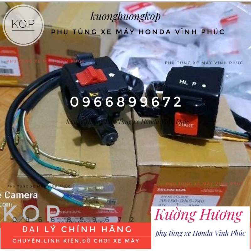 Cùm công tắc Dream thái zin HLp chính hãng honda