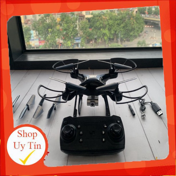 [Khuyến Mại] Flycam F82 Định Vị GPS-2 Camera FullHD 1080p - Chống Rung Quang Học - HÀNG ĐỘC QUYỀN