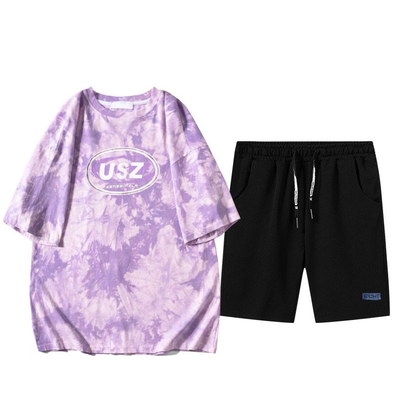 SET BỘ ĐỒ THUN COTTON NAM CỰC ĐẸP , PHONG CÁCH MẶC HÈ