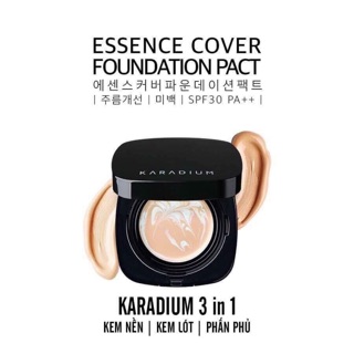 Phấn tươi Karadium Essence cover foundation pact 