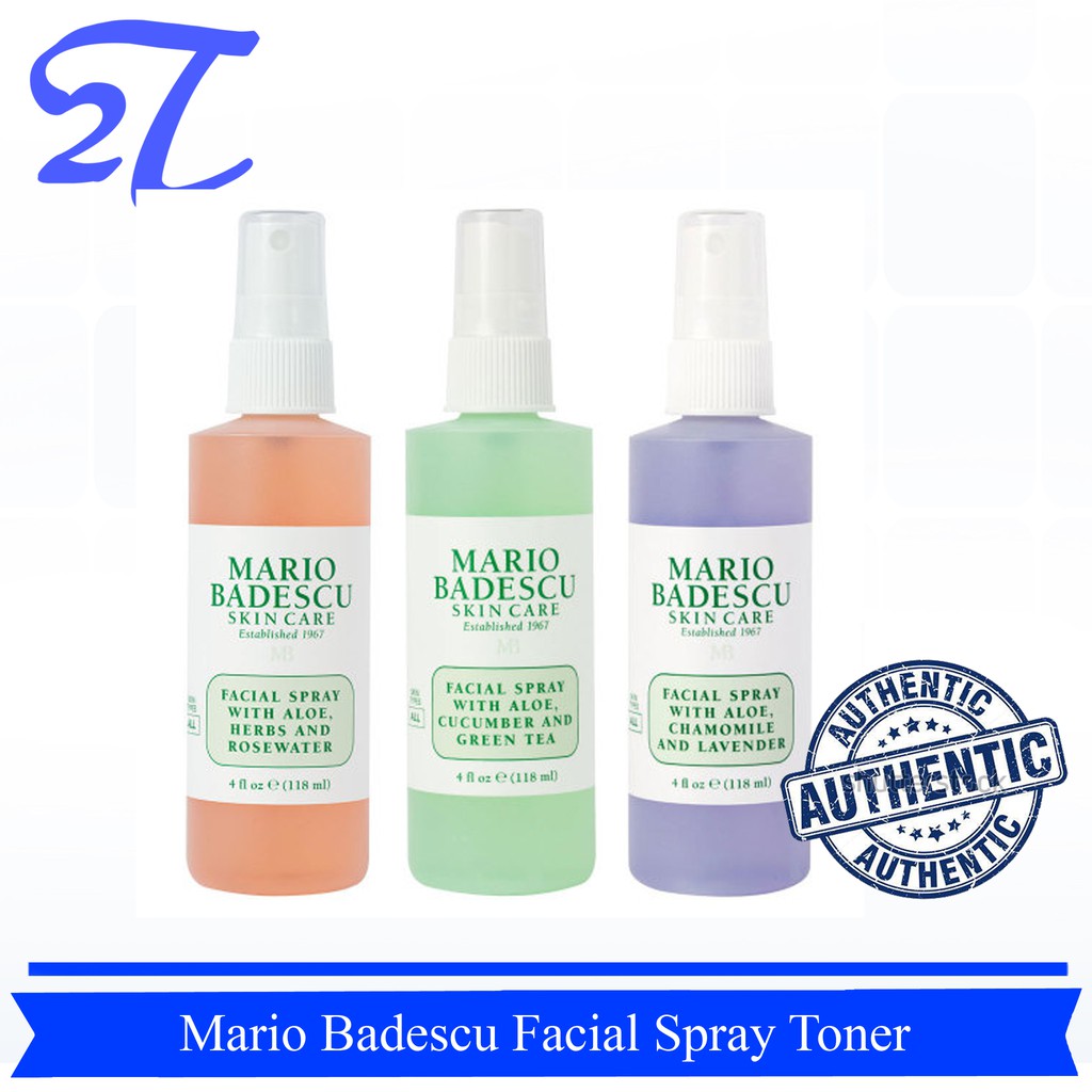 Nước Hoa Hồng Mario Badescu Facial Spray toner 29ml - 236ml