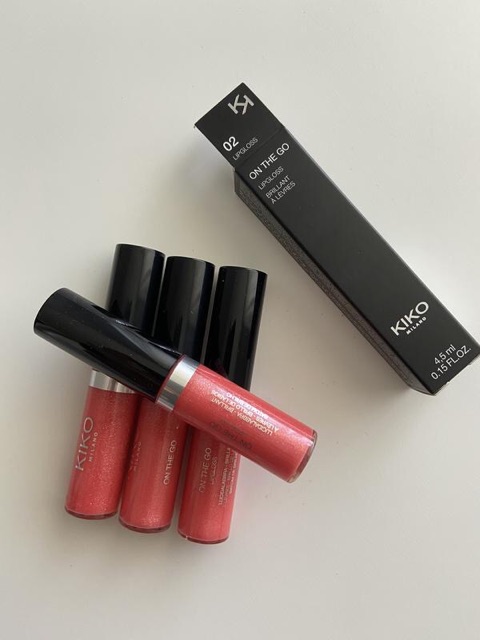 (Chuẩn Pháp-giá săn sale) Son bóng Kiko On The Go Lip Gloss