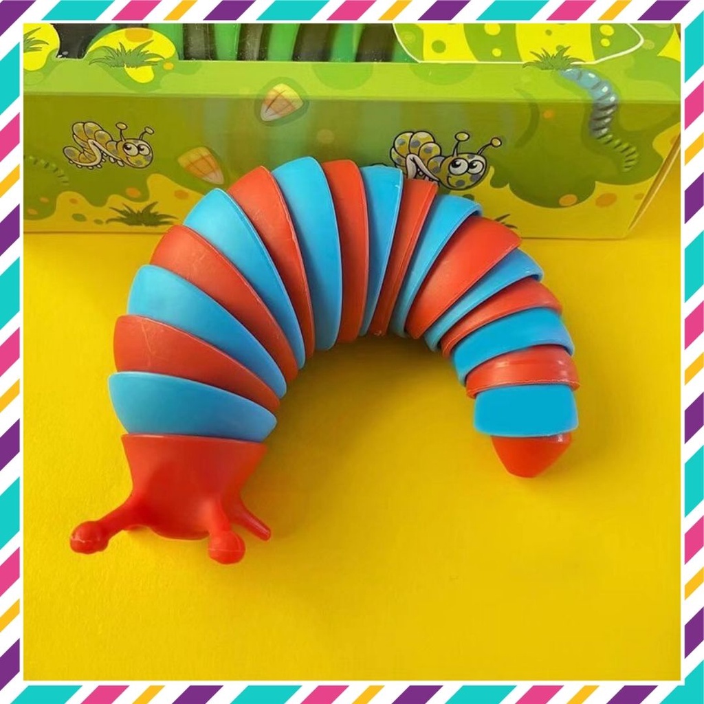 Đồ chơi Sâu hot, đồ chơi giải stress, con sâu thần tài, đồ chơi con sâu Larva vui nhộn - Nhíp Shop