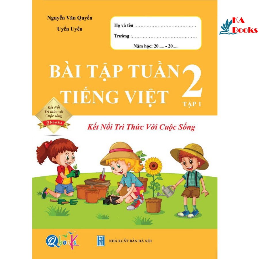 Sách - Combo Bài Tập Tuần và Đề Kiểm Tra Toán - Tiếng Việt lớp 2 - Kết nối tri thức với cuộc sống - Cả Năm (8 cuốn)