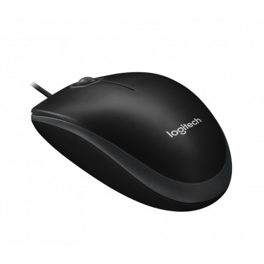 Chuột quang có dây Logitech B100 800DPI | BH 3 NĂM |