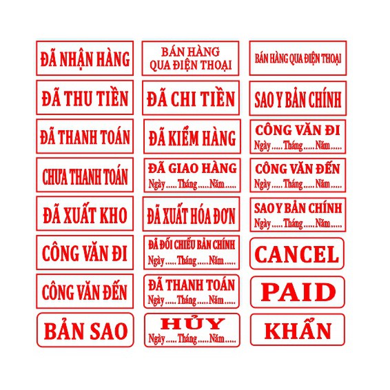 Khắc dấu tên 1 hoặc 2 dòng TDstamp T214