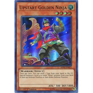 Thẻ bài Yugioh - TCG - Upstart Golden Ninja / SHVA-EN023'